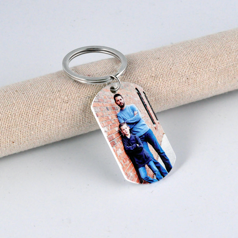 Custom Photo And Messenges Keychain