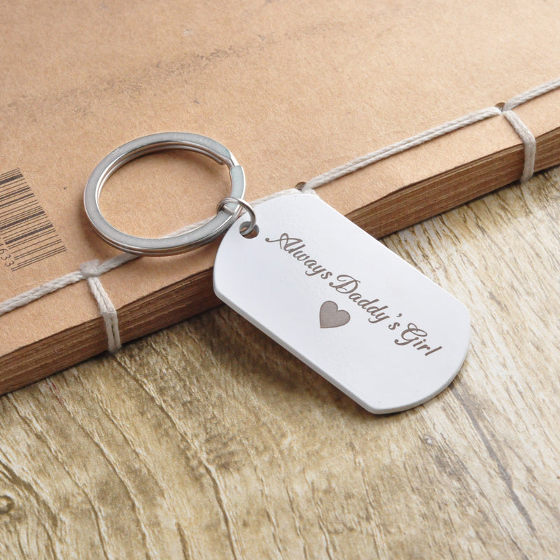 Custom Photo And Messenges Keychain